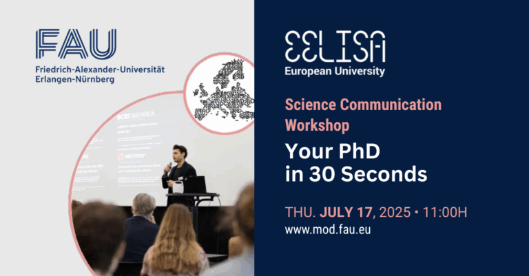 Your PhD in 30 Seconds: Science Communication Workshop