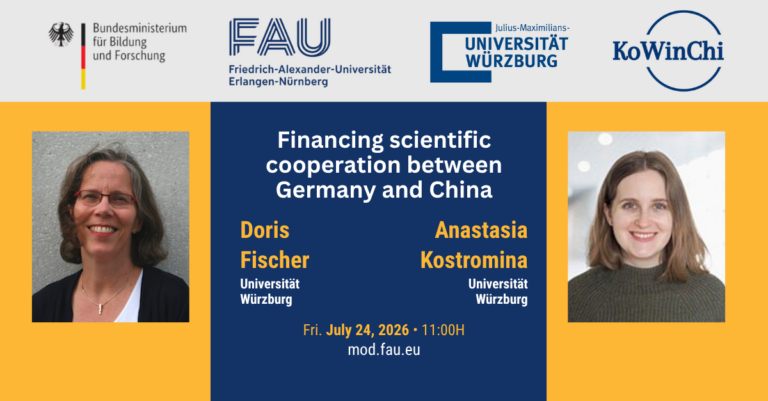 Financing scientific cooperation between Germany and China