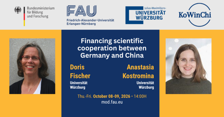 Financing scientific cooperation between Germany and China