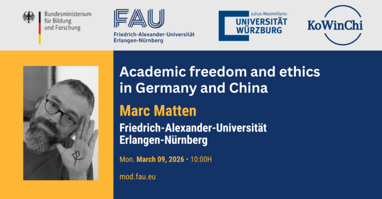 Academic freedom and ethics in Germany and China