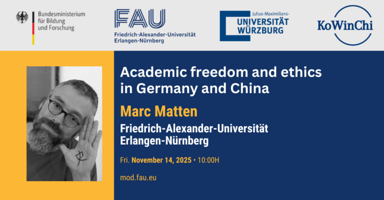 Academic freedom and ethics in Germany and China