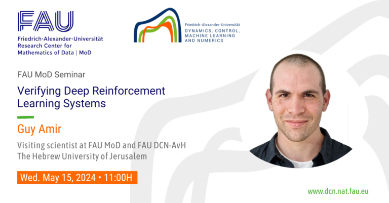 FAU MoD seminar: Verifying Deep Reinforcement Learning Systems